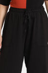 Rosaline Loungewear Pants - Black Beauty — thumbnail 5